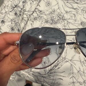 Louis Vuitton Silver Aviator Sunglasses